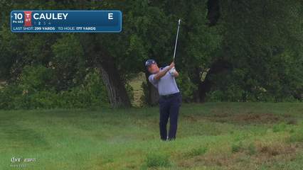 Bud Cauley | Round 1 | 10th hole | Shot 2 | 2026 Valero