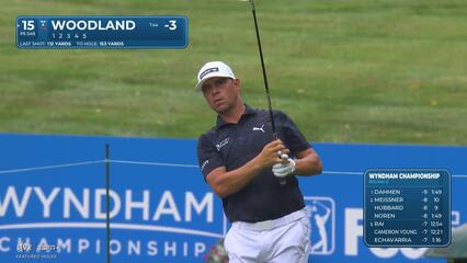 Gary Woodland | Round 2 | 15th hole | Shot 3 | 2025 Wyndham