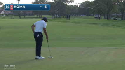Max Homa | Round 2 | 14th hole | Shot 4 | 2026 Cognizant Classic
