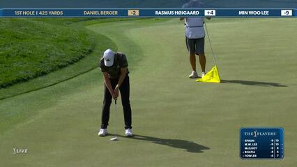 Daniel Berger | Round 2 | 1st hole | Shot 4 | 2025 THE PLAYERS