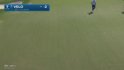 Kevin Velo | Round 1 | 7th hole | Shot 3 | 2025 Cognizant Classic