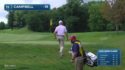 Brian Campbell | Round 4 | 14th hole | Shot 3 | 2025 John Deere