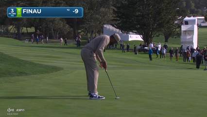 Tony Finau | Round 2 | 3rd hole | Shot 4 | 2026 AT&T Pebble Beach