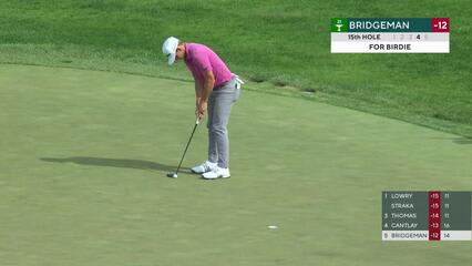 Jacob Bridgeman | Round 4 | 15th hole | Shot 5 | 2025 Truist Championship