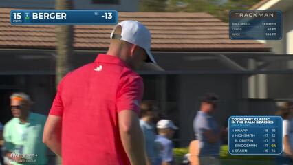 Daniel Berger | Round 4 | 15th hole | Shot 1 | 2025 Cognizant Classic