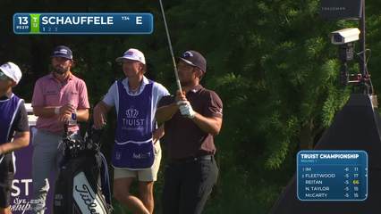 Xander Schauffele | Round 1 | 13th hole | Shot 1 | 2026 Truist Championship