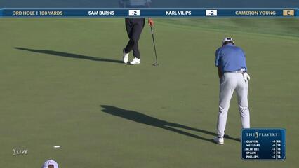 Cameron Young | Round 1 | 3rd hole | Shot 3 | 2025 THE PLAYERS