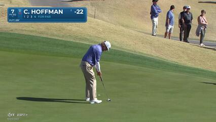 Charley Hoffman | Round 4 | 7th hole | Shot 4 | 2025 The American Express