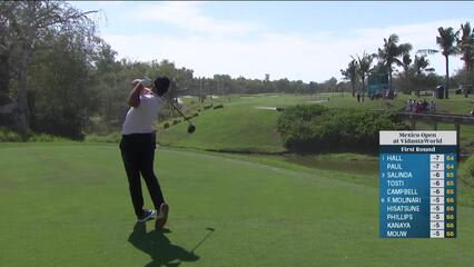 Stephan Jaeger | Round 1 | 10th hole | Shot 1 | 2025 Mexico Open