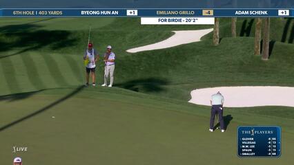 Emiliano Grillo | Round 1 | 6th hole | Shot 4 | 2025 THE PLAYERS