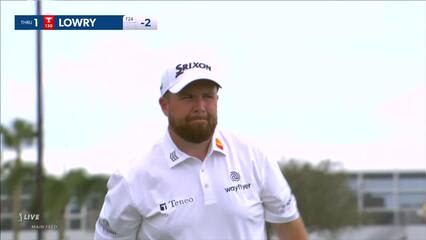 Shane Lowry | 2023 Honda | Round 2 | 1st hole | Shot 4