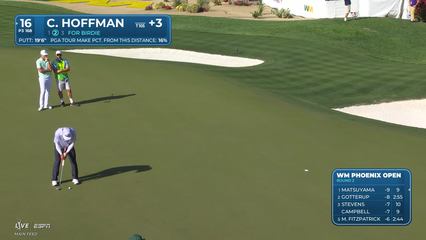 Charley Hoffman | Round 2 | 16th hole | Shot 2 | 2026 WM Phoenix Open