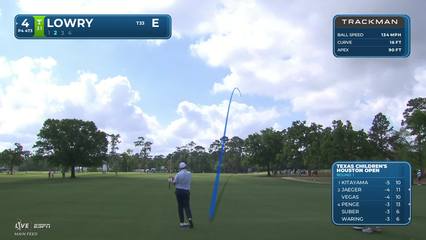 Shane Lowry | Round 1 | 4th hole | Shot 2 | -1 Houston Open