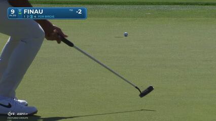 Tony Finau | Round 3 | 9th hole | Shot 4 | 2025 RBC Heritage