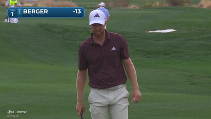 Daniel Berger | Round 4 | 1st hole | Shot 4 | 2025 WM Phoenix Open