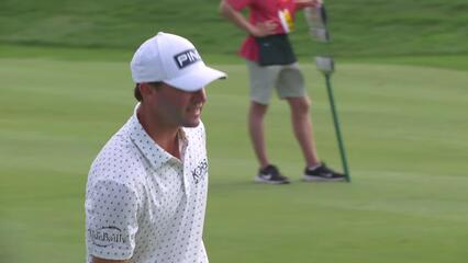 Austin Eckroat | Round 2 | 18th hole | Shot 2 | 2025 Travelers