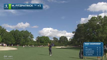 Matt Fitzpatrick | Round 1 | 5th hole | Shot 2 | 2026 Truist Championship