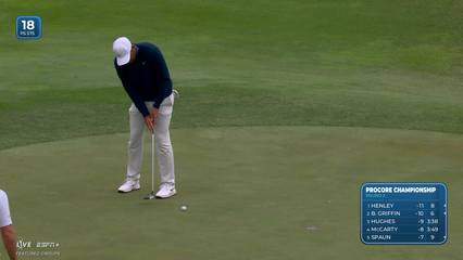 Scottie Scheffler | Round 2 | 18th hole | Shot 4 | 2025 Procore