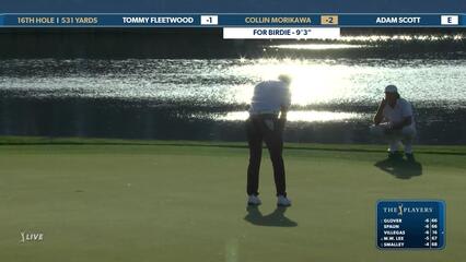 Collin Morikawa | Round 1 | 16th hole | Shot 5 | 2025 THE PLAYERS