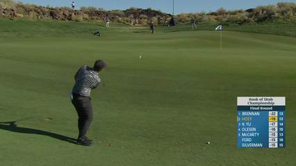 Rico Hoey | Round 4 | 14th hole | Shot 2 | 2025 Bank of Utah