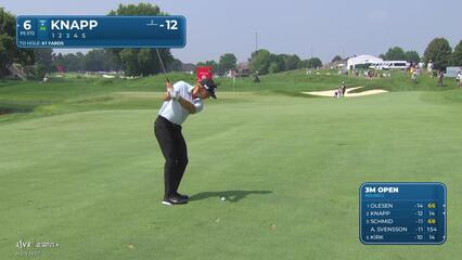 Jake Knapp | Round 2 | 6th hole | Shot 3 | 2025 3M Open
