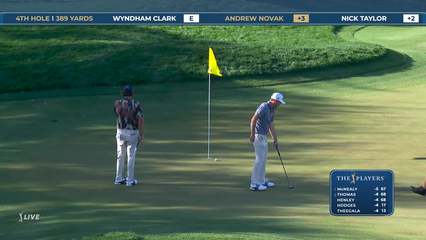 Andrew Novak | Round 1 | 4th hole | Shot 4 | 2026 THE PLAYERS