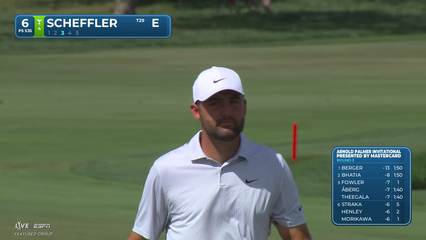 Scottie Scheffler | Round 3 | 6th hole | Shot 3 | 2026 Arnold Palmer