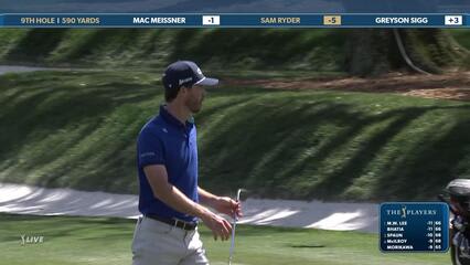 Sam Ryder | Round 2 | 9th hole | Shot 3 | 2025 THE PLAYERS