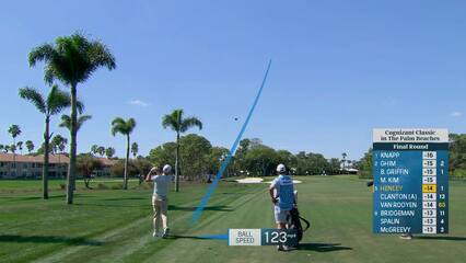 Russell Henley | Round 4 | 2nd hole | Shot 2 | 2025 Cognizant Classic