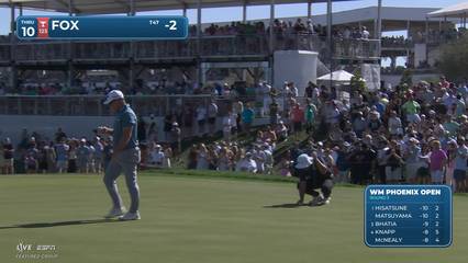 Ryan Fox | Round 3 | 10th hole | Shot 4 | 2026 WM Phoenix Open