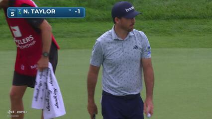 Nick Taylor | Round 1 | 5th hole | Shot 3 | 2025 Travelers