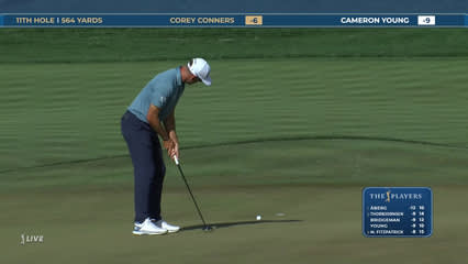 Corey Conners | Round 3 | 11th hole | Shot 5 | 2026 THE PLAYERS