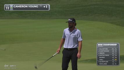 Cameron Young | Round 2 | 11th hole | Shot 3 | 2025 BMW Championship