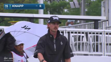 Jake Knapp | Round 1 | 15th hole | Shot 3 | 2025 Houston Open
