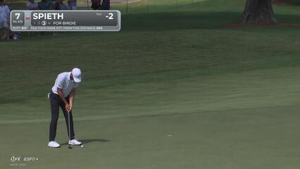 Jordan Spieth | Round 4 | 7th hole | Shot 3 | 2025 FedEx St. Jude