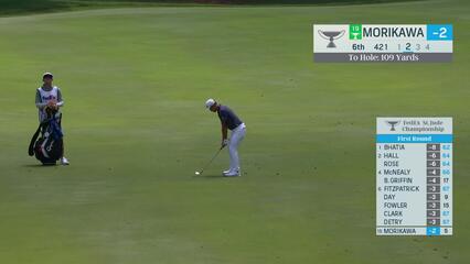 Collin Morikawa | Round 1 | 6th hole | Shot 2 | 2025 FedEx St. Jude