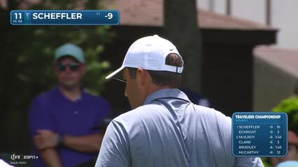 Scottie Scheffler | Round 2 | 11th hole | Shot 1 | 2025 Travelers