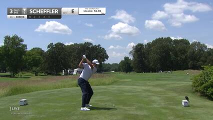 Scottie Scheffler | 2022 FedEx St. Jude Champ | Round 2 | 3rd hole | Shot 1