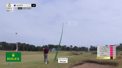 Adam Scott | Round 4 | 6th hole | Shot 2 | 2026 Genesis Scottish Open