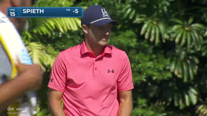 Jordan Spieth | Round 3 | 15th hole | Shot 5 | 2026 Sony Open