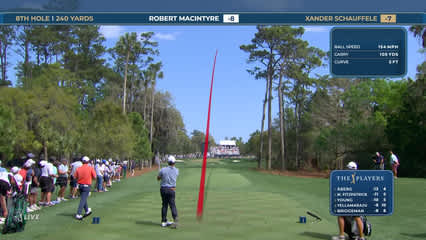 Xander Schauffele | Round 4 | 8th hole | Shot 1 | 2026 THE PLAYERS