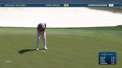 Daniel Berger | Round 3 | 14th hole | Shot 4 | 2025 THE PLAYERS
