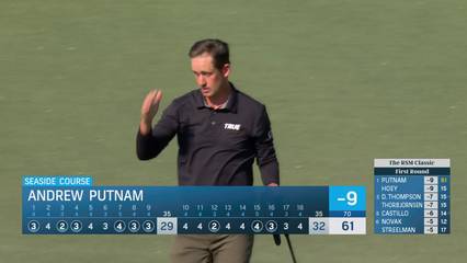 Andrew Putnam | Round 1 | 18th hole | Shot 4 | 2025 The RSM Classic