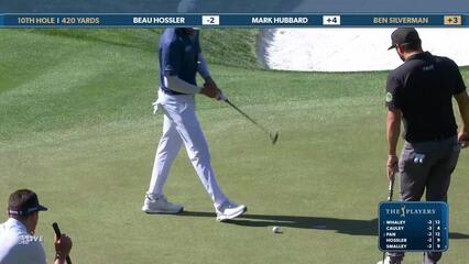 Ben Silverman | Round 1 | 10th hole | Shot 4 | 2025 THE PLAYERS