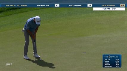 Sam Stevens | Round 2 | 8th hole | Shot 3 | 2025 THE PLAYERS