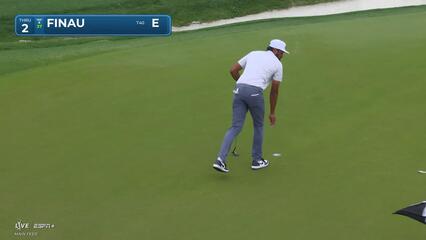 Tony Finau | Round 1 | 2nd hole | Shot 3 | 2025 Houston Open