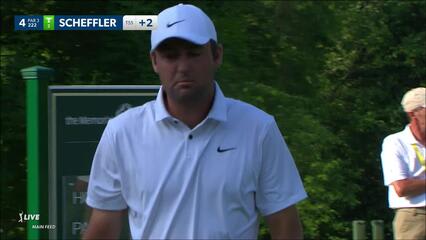 Scottie Scheffler | 2023 the Memorial | Round 3 | 4th hole | Shot 1