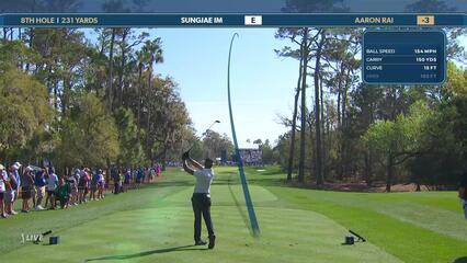 Aaron Rai | Round 3 | 8th hole | Shot 1 | 2025 THE PLAYERS