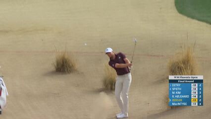 Daniel Berger | Round 4 | 3rd hole | Shot 3 | 2025 WM Phoenix Open