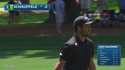 Xander Schauffele | Round 2 | 2nd hole | Shot 2 | 2026 Truist Championship